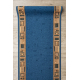 Läufer Antirutsch JENA blau 67cm