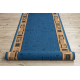Läufer Antirutsch JENA blau 67cm