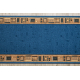 Läufer Antirutsch JENA blau 67cm