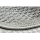 Tappeto ORIGI 3667 grigio - cordoncino in SISAL a tessitura piatta