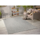 Tapete ORIGI 3583 cinza - fio SISAL tecido plano