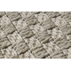 Matto ORIGI 3661 harmaa - litteä SISAL