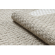 Carpet ORIGI 3661 beige - flat-woven SISAL string