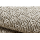 Matta ORIGI 3661 beige - plattvävt SISAL-snöre