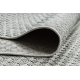 Koberec ORIGI 3661 šedý - plošně tkaný SISAL výplet