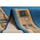 Runner anti-slip JENA blue 100cm