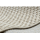 Килим ORIGI 3555 сметана - плоскотъкан шнур от СИЗАЛ