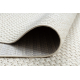 Tappeto ORIGI 3561 crema - cordoncino in SISAL a tessitura piatta