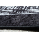 MIRO 51199.807 pyöreä matto Marmori, kreikkalainen liukumaton - musta / valkoinen