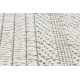 Килим ORIGI 3727 сметана - Рамка плоскотъкан шнур от СИЗАЛ