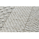 Koberec ORIGI 3736 krémová - Dosky plocho tkaná SISAL šnúrka