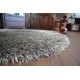 Okrúhly koberec LOVE SHAGGY model 93600 taupe