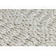 Carpet ORIGI 3739 cream - Frame, herringbone flat-woven SISAL string