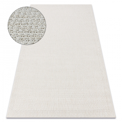 Teppe ORIGI 3737 krem - Ramme flatvevd SISAL - snor