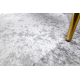 MIRO 51648.802 umývací okrúhly koberec Mramor protišmykový - svetlo šedá