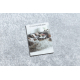 MIRO 51648.802 umývací okrúhly koberec Mramor protišmykový - svetlo šedá