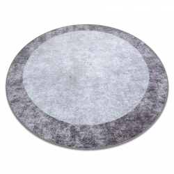 MIRO 51648.803 circle tvättmatta Marble metrisk halkskydd - ljusgrå 