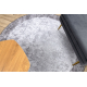 MIRO 51648.803 mycí kulatý kobereč Mramor protiskluz - tmavošedý