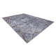 MIRO 51233.809 tæppe skal vaskes geometrisk skridsikker - grå