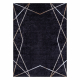 MIRO 51233.811 washing carpet Geometric anti-slip - black