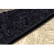 MIRO 51233.811 tapijt wasbaar geometrisch antislip - zwart