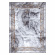 Tapis lavable MIRO 51278.812 Marbre, grec antidérapant - gris / or