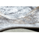 MIRO 51278.812 umývací koberec Mramor, grécky protišmykový - šedá / zlato