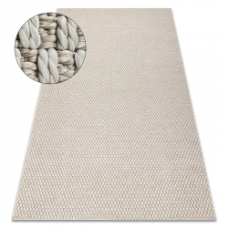 Carpet ORIGI 3555 cream - flat-woven SISAL string