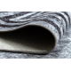 MIRO 51325.805 vaske Teppe geometrisk, linjer antiskli - grå