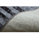 MIRO 51325.805 mosható szőnyeg Geometrikus, vonalak csúszásgátló - szürke