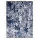MIRO 51924.805 tvättmatta abstraktion metrisk halkskydd - grå / blå