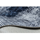 MIRO 51924.805 tvättmatta abstraktion metrisk halkskydd - grå / blå