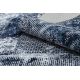 MIRO 51924.805 tapijt wasbaar Abstractie antislip - grijs / blauw