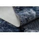 MIRO 51924.805 pranje tepiha Apstrakcija protuklizna - siva / plava