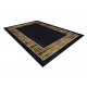 MIRO 51223.806 washing carpet Frame, greek anti-slip - black / gold