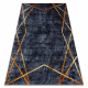 MIRO 51233.810 washing carpet Geometric anti-slip - dark grey