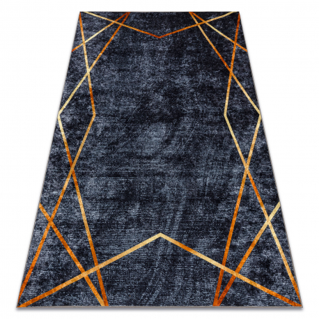 MIRO 51233.810 tapijt wasbaar geometrisch antislip - grijskleuring