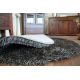 Okrúhly koberec LOVE SHAGGY model 93600 čierna
