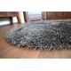 Carpet LOVE SHAGGY circle design 93600 black
