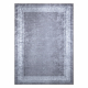 Tapis lavable MIRO 51317.807 Cadre, grec antidérapant - gris