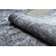 MIRO 51317.807 mosható szőnyeg Keret, görög csúszásgátló - szürke