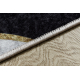 MIRO 52002.807 tapijt wasbaar Zebra antislip - creme / zwart