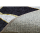 MIRO 52002.807 umývací koberec Zebra vzor protišmykový - krémová / čierna