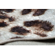 MIRO 51568.804 matto Leopardikuvio liukumaton - kerma / ruskea