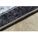 MIRO 51813.805 Waschteppich Rahmen, Marmor Anti-Rutsch - creme / grau
