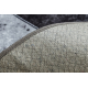Tapis lavable MIRO 51813.805 Cadre, marbre antidérapant - crème / gris
