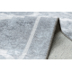 MIRO 51639.805 mosható szőnyeg Trellis lugas csúszásgátló - szürke