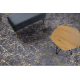 MIRO 11111.2103 umývací koberec Mramor, glamour protišmykový - tmavosivá / zlato