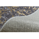 MIRO 11111.2103 mycí kobereček Mramor, glamour protiskluz - tmavošedý / zlatý