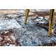 MIRO 51913.802 mosható szőnyeg Patchwork csúszásgátló - kék / barna 